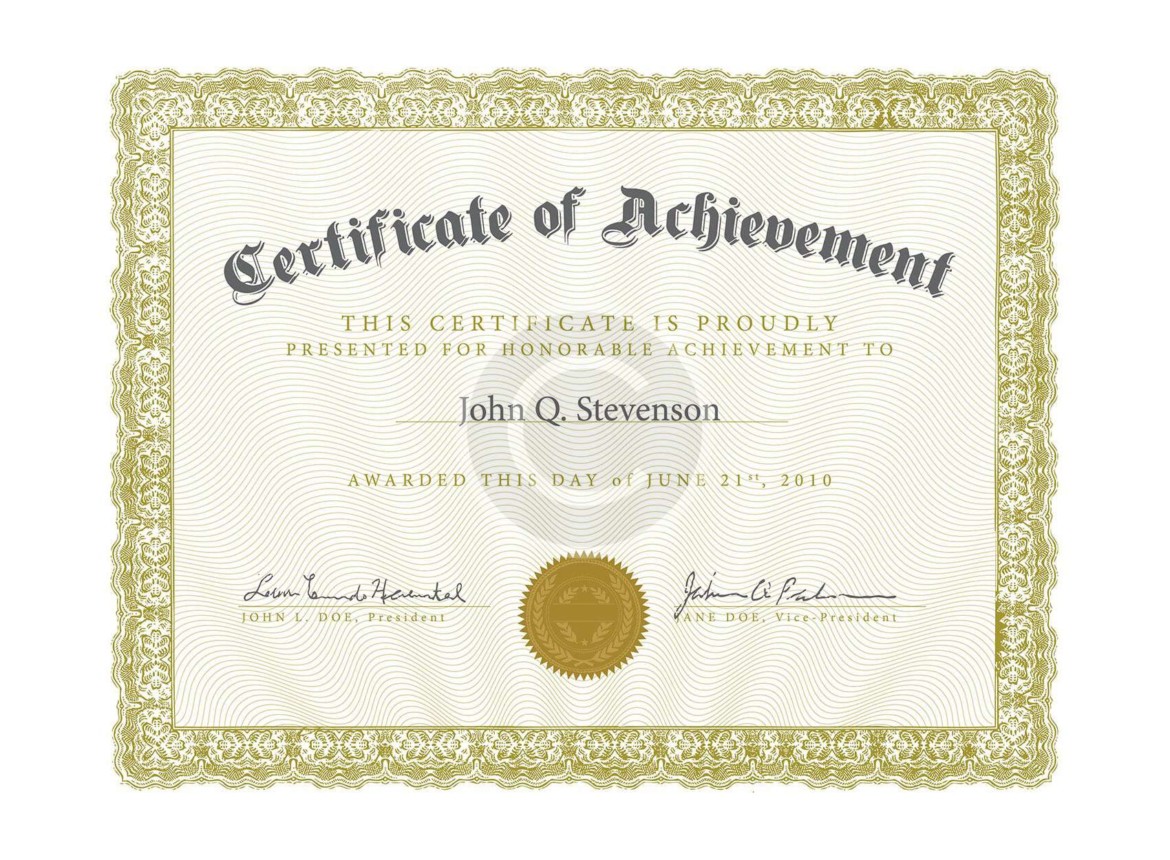 Vector Ornate Certificate Template – TV Sparta21 e.V. In Player Of The Day Certificate Template