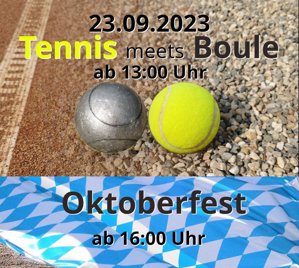 tennis meets boule oktoberfest beim TV Sparta 87 in Nordhorn